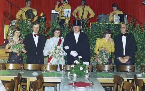 1975, Königspaar Hubert Tenberge und Josefine Alfert