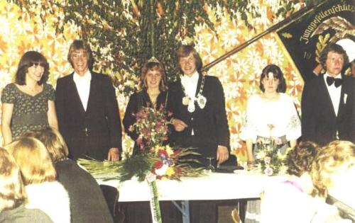1978, Königspaar Hermann Wierling und Christiane Wilming