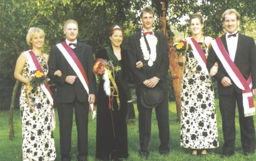 1998, Königspaar Matthias Alfert und Simone Wermelt